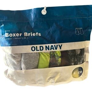 Old Navy Boys Boxer Briefs Multi-Color 6-Pack